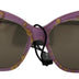 Dolce & Gabbana Violet Full Rim Rectangle Frame Shades DG4251 Sunglasses