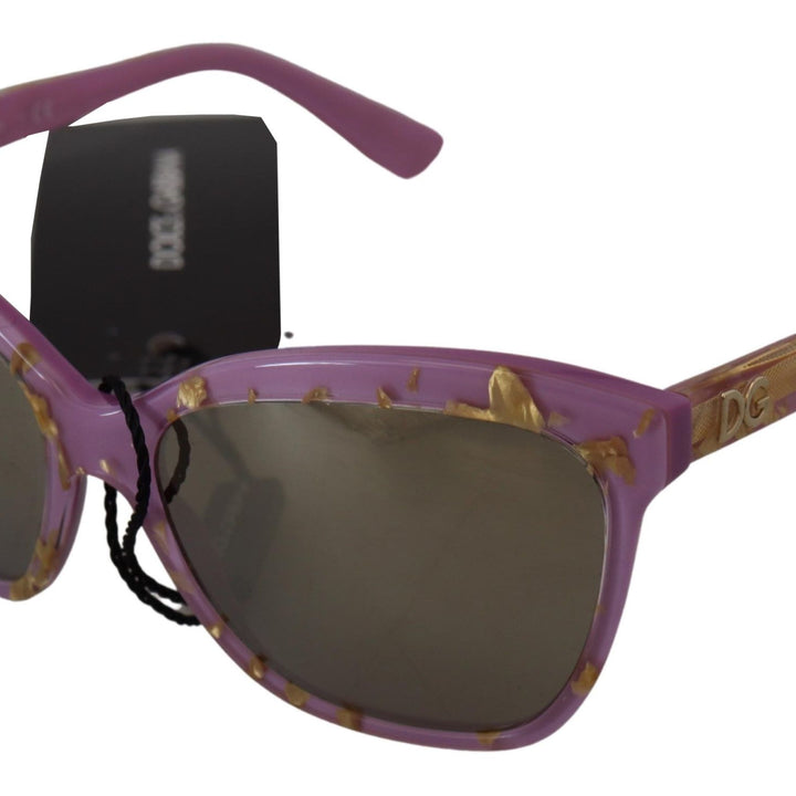 Dolce & Gabbana Violet Full Rim Rectangle Frame Shades DG4251 Sunglasses