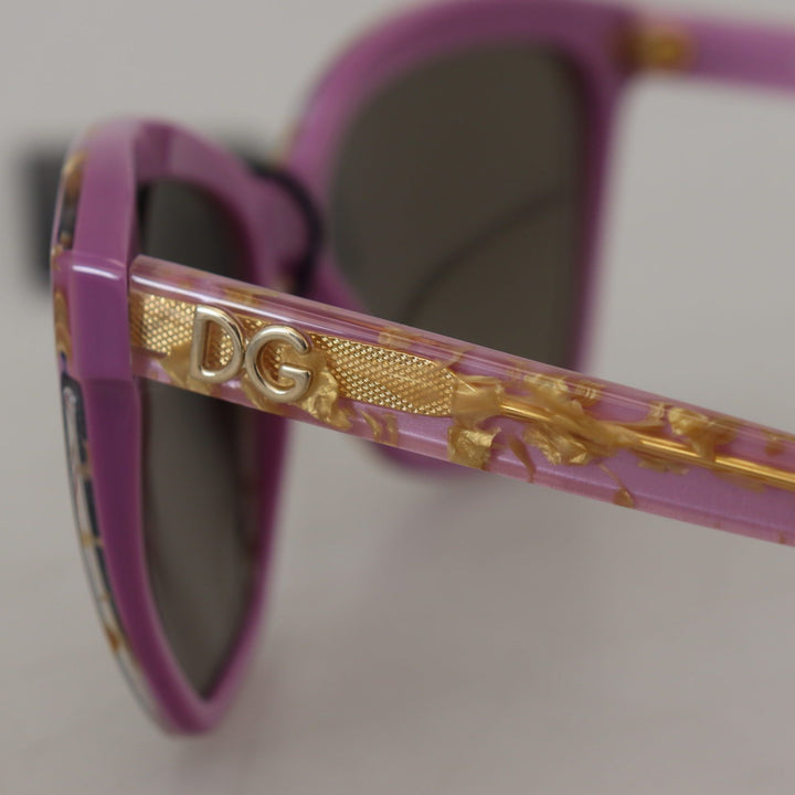 Dolce & Gabbana Violet Full Rim Rectangle Frame Shades DG4251 Sunglasses