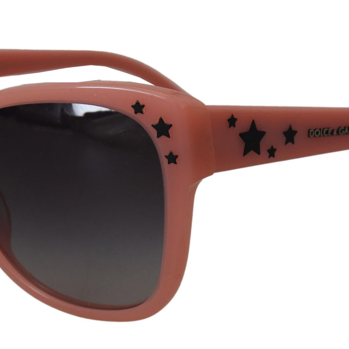 Dolce & Gabbana Pink Acetate Frame Stars Embellishment DG4124 Sunglasses