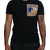 Dolce & Gabbana Black Sneak Peek Cotton Crew Neck T-shirt