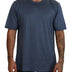 Dolce & Gabbana Blue Silk Men Short Sleeve Tops T-shirt