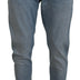 Dolce & Gabbana Blue Wash Slim Fit Cotton Denim Jeans