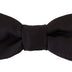 Dolce & Gabbana Black 100% Silk Adjustable Neck Papillon Tie