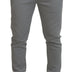 Dolce & Gabbana Gray Polyester Sweatpants Jogger Pants