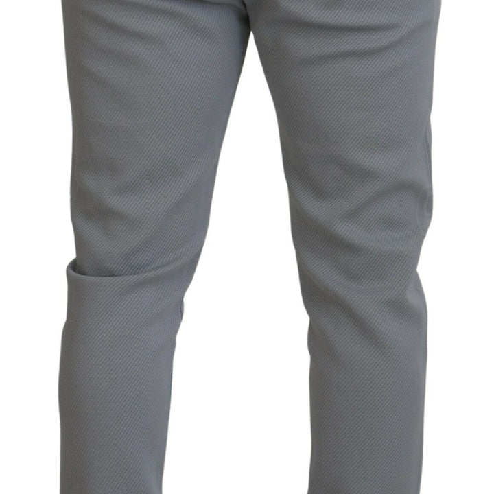 Dolce & Gabbana Gray Polyester Sweatpants Jogger Pants