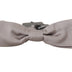 Dolce & Gabbana Silver 100% Silk Slim Adjustable Neck Papillon Tie
