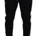 Dolce & Gabbana Black DG Print Mens Jogger Pants