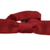 Dolce & Gabbana Red 100% Silk Slim Adjustable Neck Papillon Bow Tie