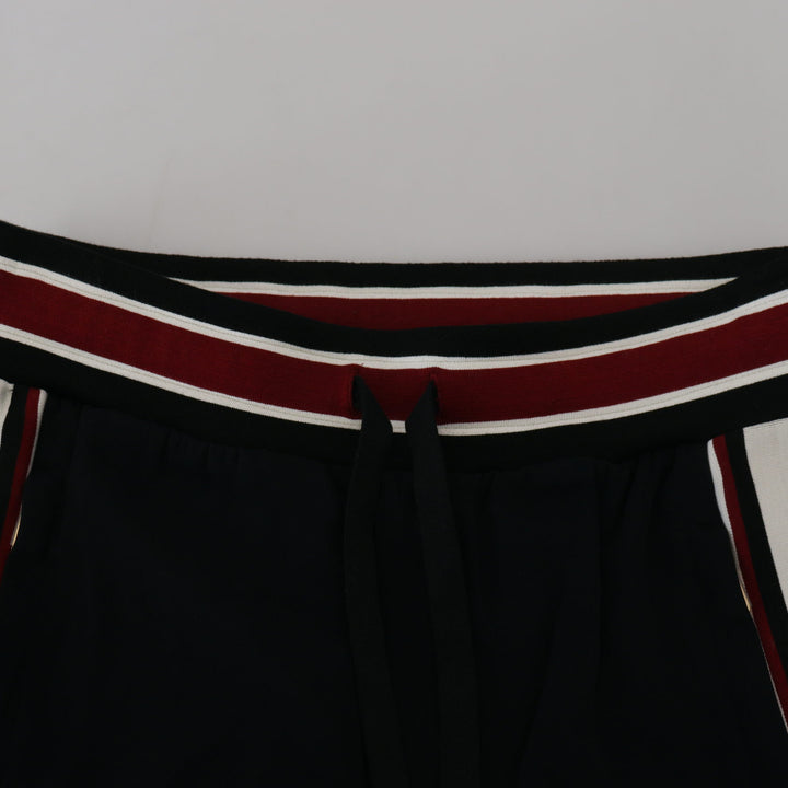 Dolce & Gabbana Black Crown DG Royals Jogger Pants
