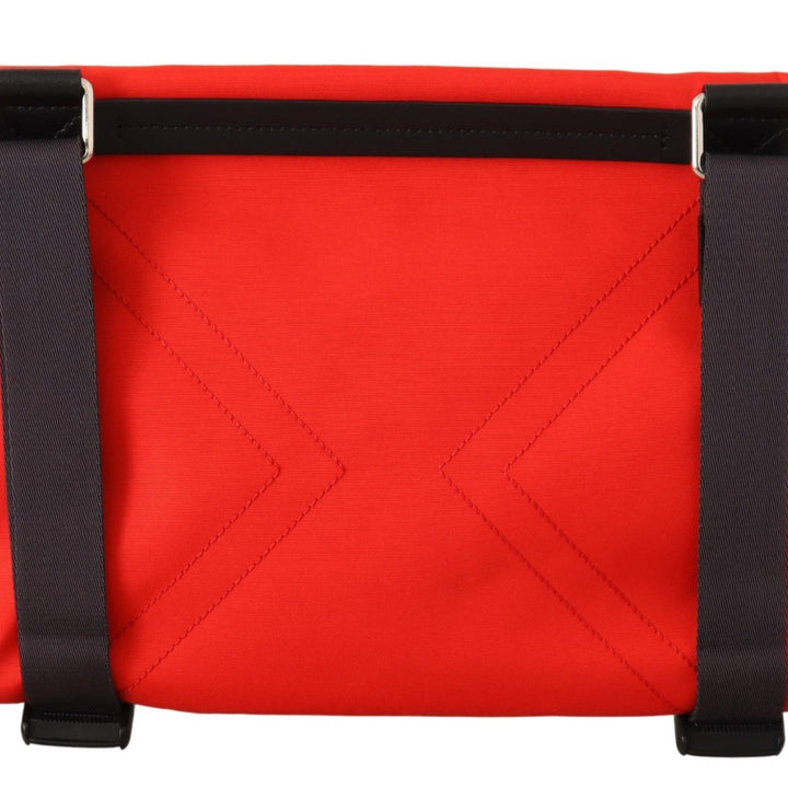 Givenchy Red Polyamide Downtown Flat Crossbody Bag