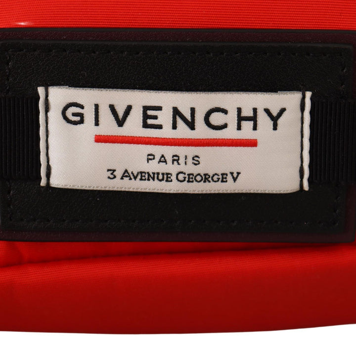 Givenchy Red Polyamide Downtown Large Bum Belt Bag