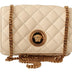 Versace White Nappa Leather Medusa Small Crossbody Bag