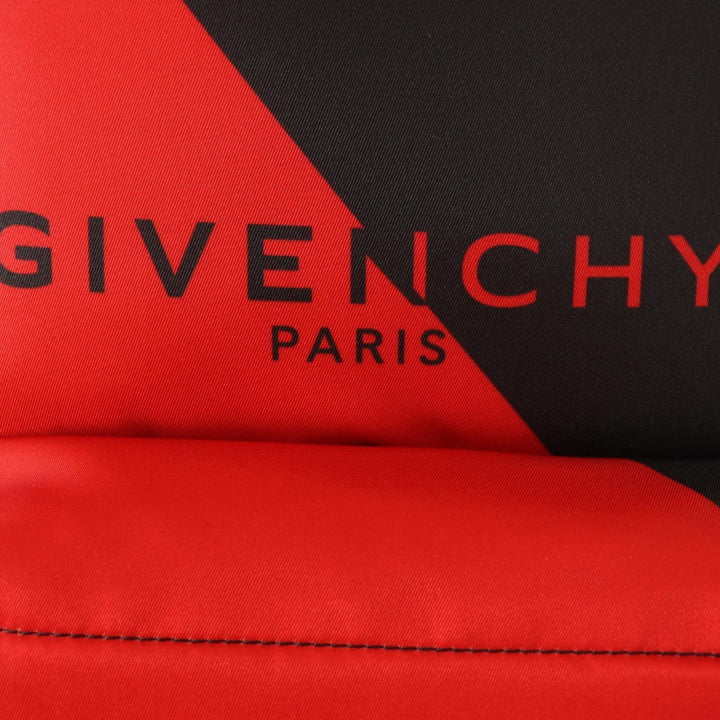 Givenchy Red & Black Nylon Urban Backpack