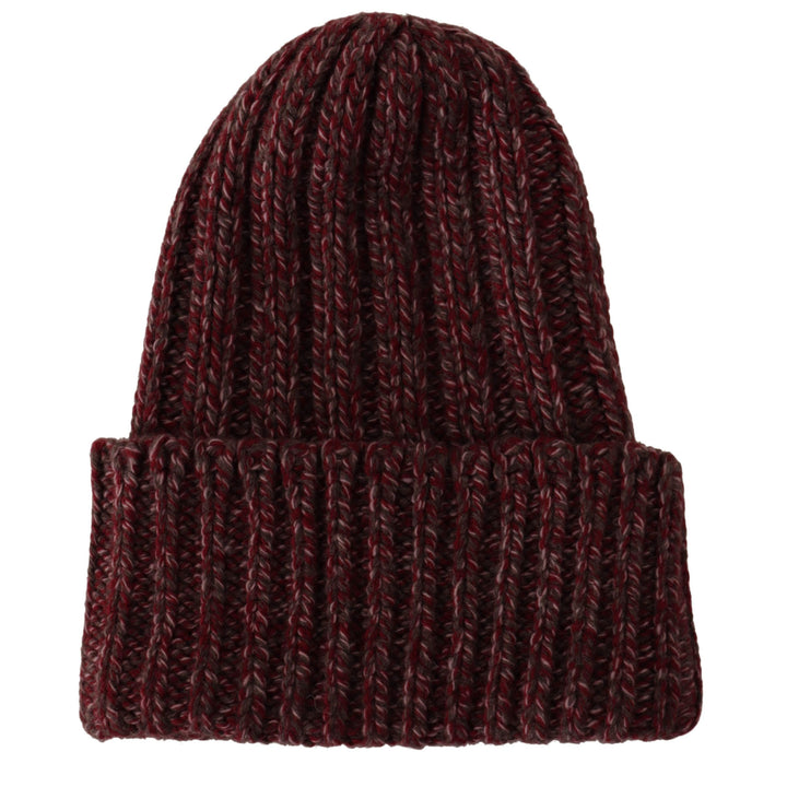 Dolce & Gabbana Bordeaux Capello Cashmere Knit Beanie