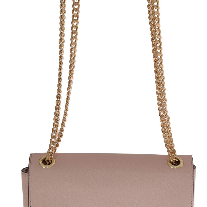 Michael Kors Pink Tina Leather Shoulder Bag