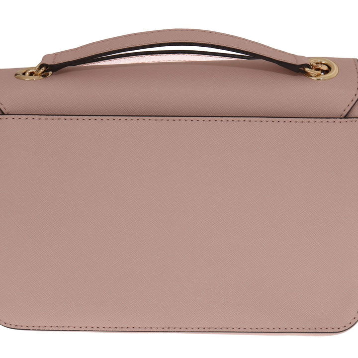 Michael Kors Pink Tina Leather Shoulder Bag