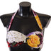 Dolce & Gabbana Multicolor Floral Swimsuit Bikini Top Swimwear