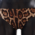 Dolce & Gabbana Bikini Bottom Brown Leopard Print Swimsuit Swimwear