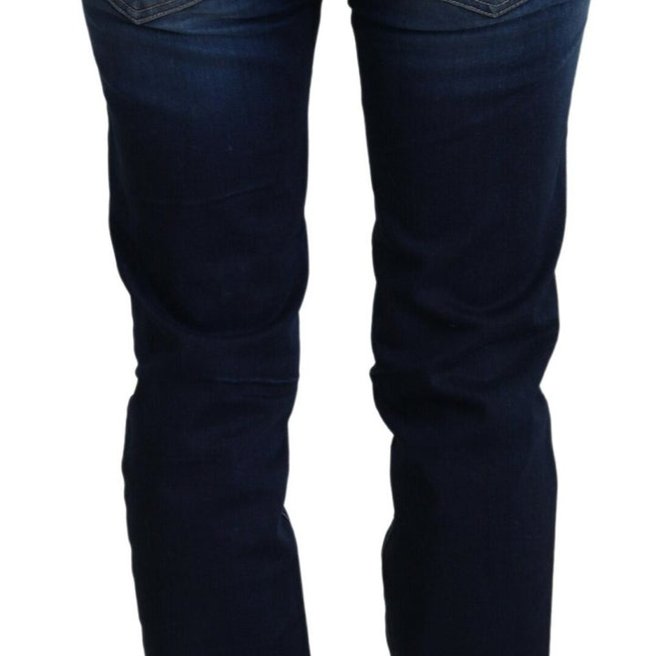 Just Cavalli Blue Cotton Women Casual Denim Jeans