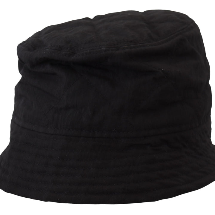 Dolce & Gabbana Black Nylon Women Bucket Cap Hat