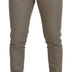 Dolce & Gabbana Beige Cotton Slim Fit Men Pants