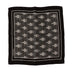 Dolce & Gabbana Black Patterned Square Men Handkerchief Scarf