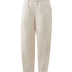 Emporio Armani Loose Fit Ivory Denim with Belt