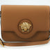 Versace Brown Calf Leather Shoulder Bag