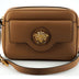 Versace Brown Calf Leather Camera Shoulder Bag