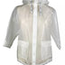 Elisabetta Franchi White Polyethylene Jackets & Coat