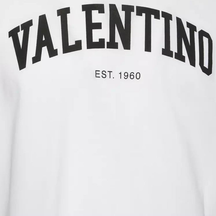 Valentino White Cotton T-Shirt