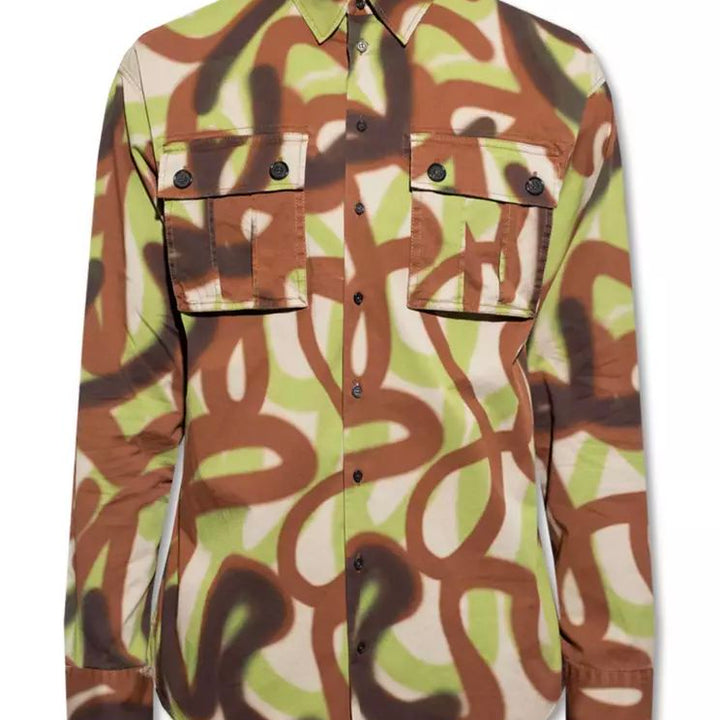 Dsquared² Army Cotton Shirt