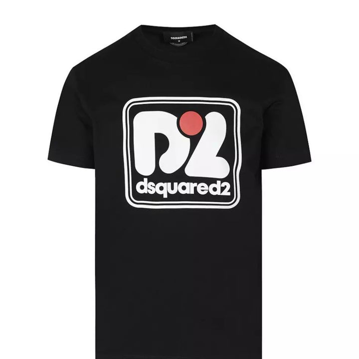 Dsquared² Black Cotton T-Shirt