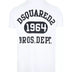 Dsquared² White Cotton T-Shirt