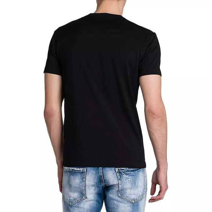 Dsquared² Black Cotton T-Shirt