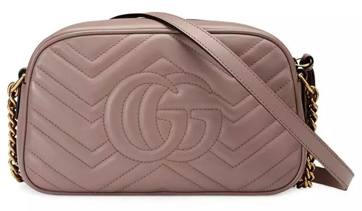 Gucci Beige Leather Crossbody Bag