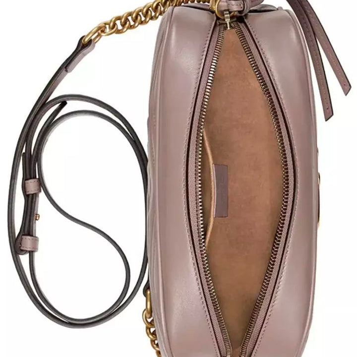 Gucci Beige Leather Crossbody Bag