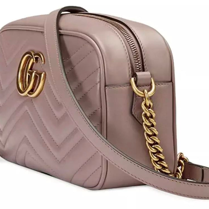 Gucci Beige Leather Crossbody Bag