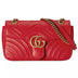 Gucci Red Leather Di Calfskin Crossbody Bag