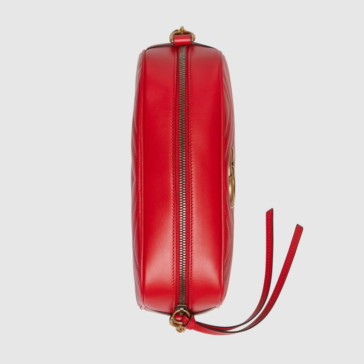 Gucci Red Leather Crossbody Bag