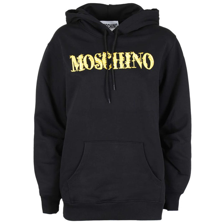 Moschino Couture Black Cotton Sweater