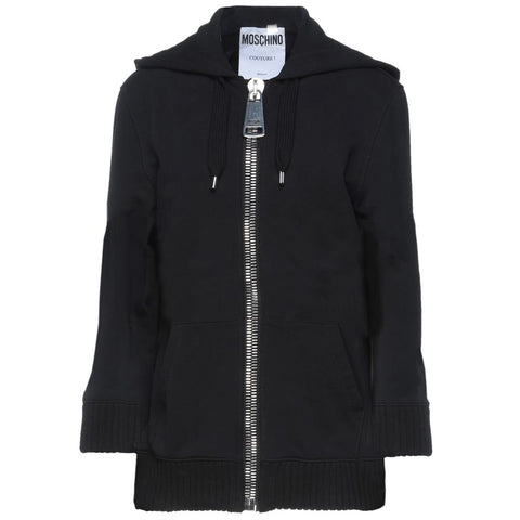Moschino Couture Black Cotton Dress