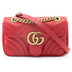 Gucci Red Leather Crossbody Bag