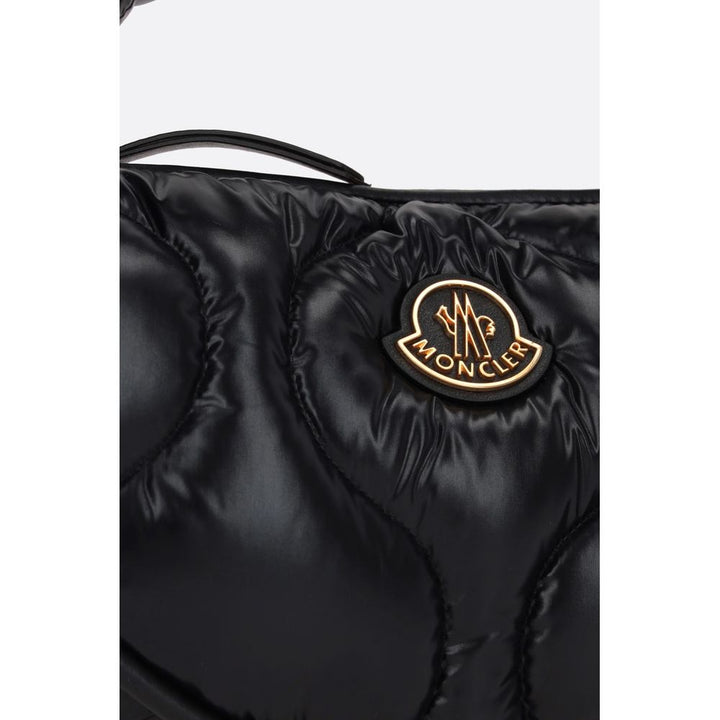 Moncler Black Feather Handbag