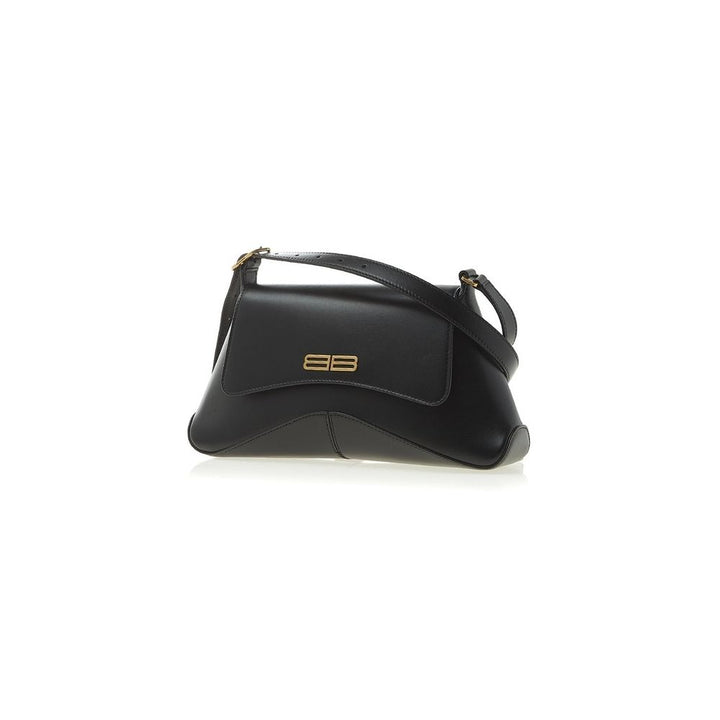 Balenciaga Black Leather Handbag