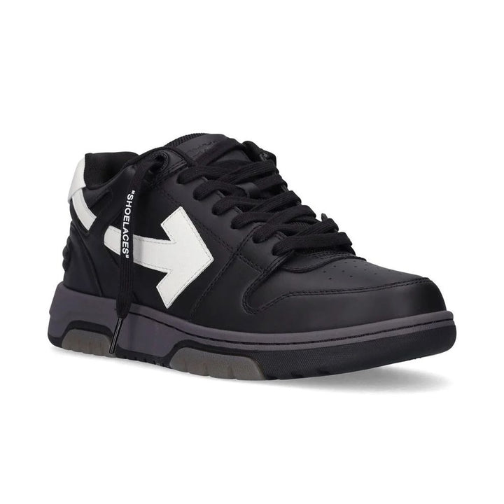 Off-White Black Leather Sneaker