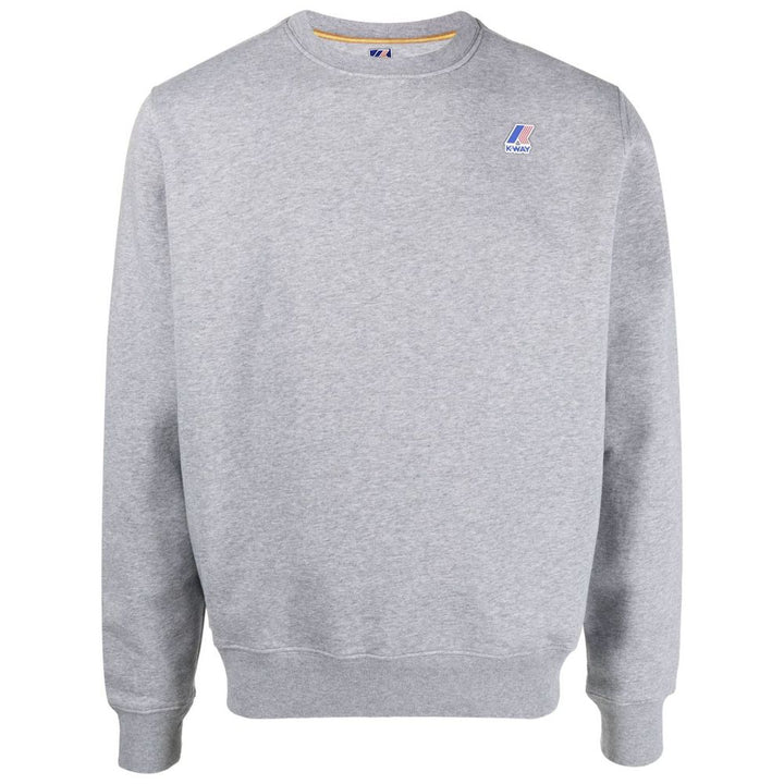 K-WAY Gray Cotton Sweater