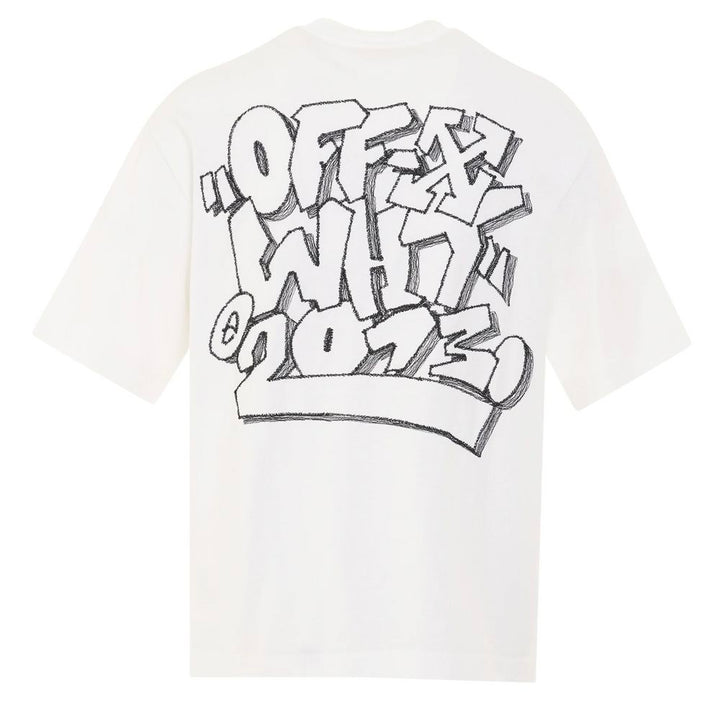 Off-White White Cotton T-Shirt