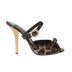 Dolce & Gabbana Black Leather Sandal